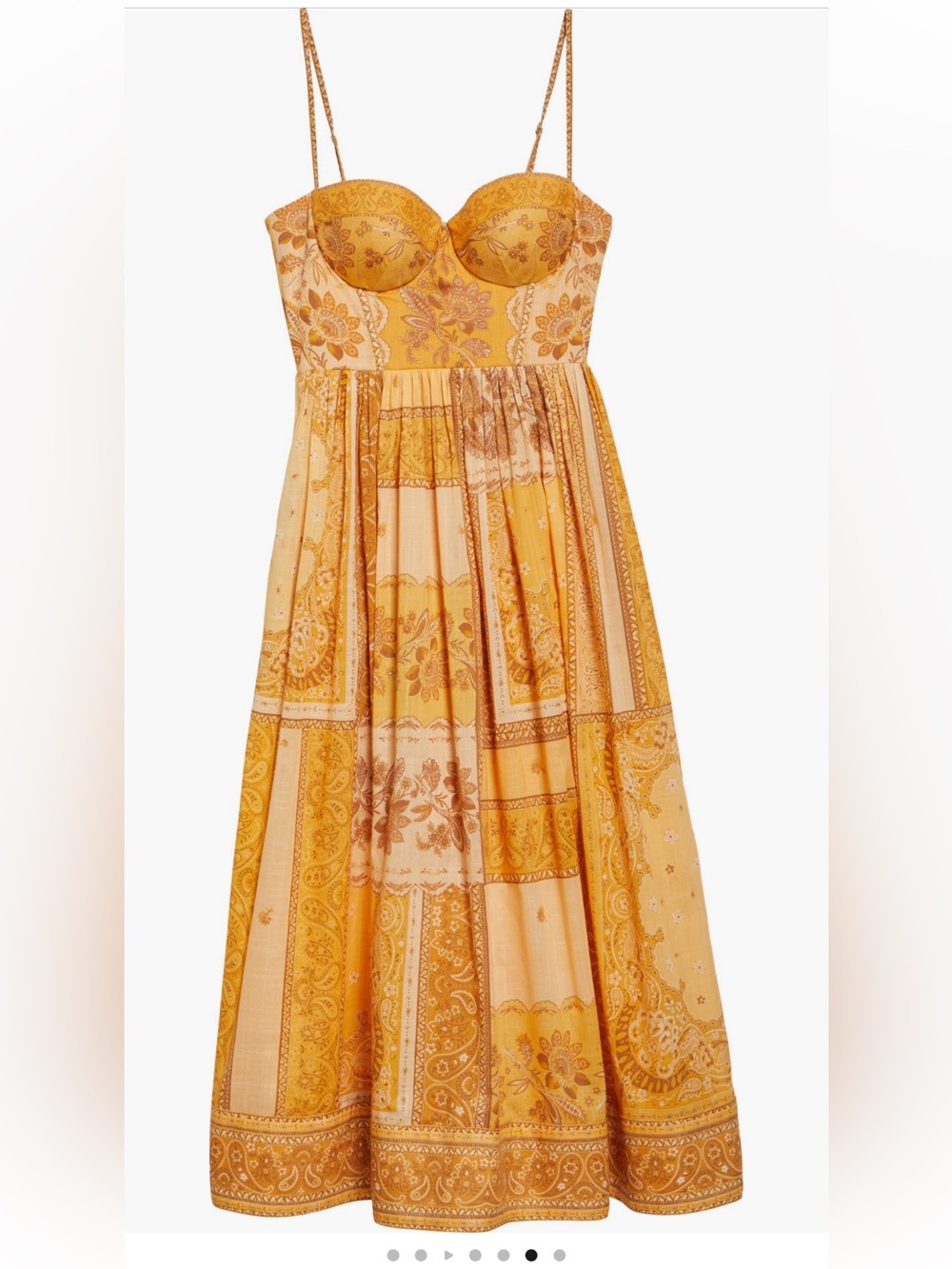 Zimmermann Lucky Corset Midi Dress
